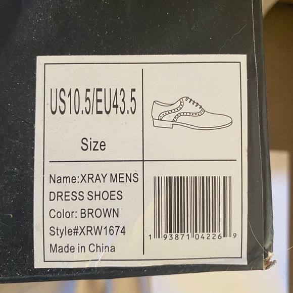Xray Roux Men's Saddle Dress Shoes - Picture 4 of 5